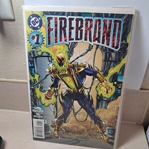 DC Firebrand Comic with Dynamic Cover Art